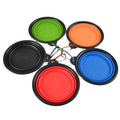 Portable Foldable Pet Bowl Travel Dog Cat Tableware Small and Medium-sized Animal Water and Food Feeding Bowl