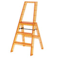 1-step Indoor Folding Ladder Durable Plastic Household Ladder