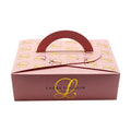 Custom logo Mini Roll Cake Box Two Tier pink 4 6 8 10 Inch Wedding Cake Boxes