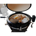 Kamado Grill Ceramic   Grill Rotisserie Kit  Black Universal  Rotisserie Kit Rotisserie Motor Kit