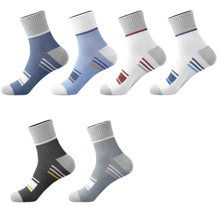WUYANG Factory Hot Sale Anti slip Fashion Crew Men Socks Cotton Customized Socks