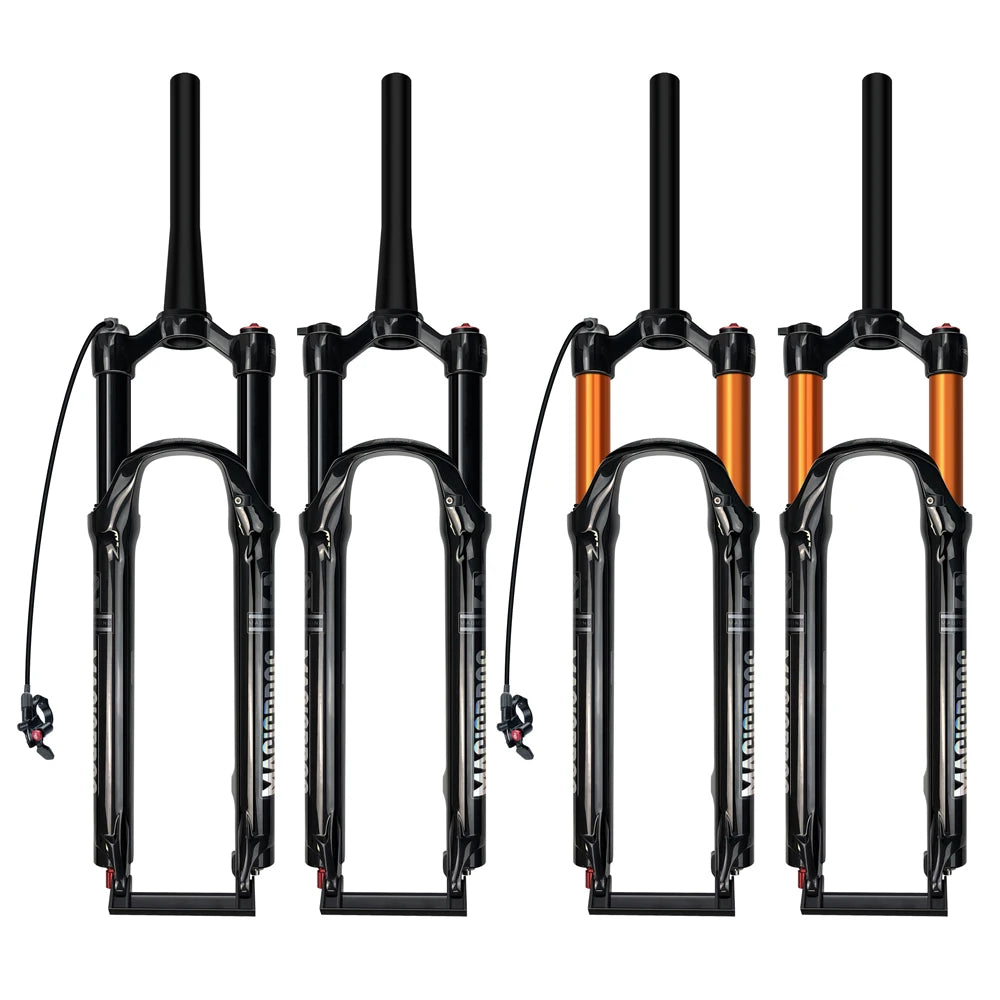 Professional 27.5/29 Inch MTB Mountain Bike Fork Disc Brake Air Suspension Magnesium Alloy 120mm Travel 1.76KG MAGICBROS
