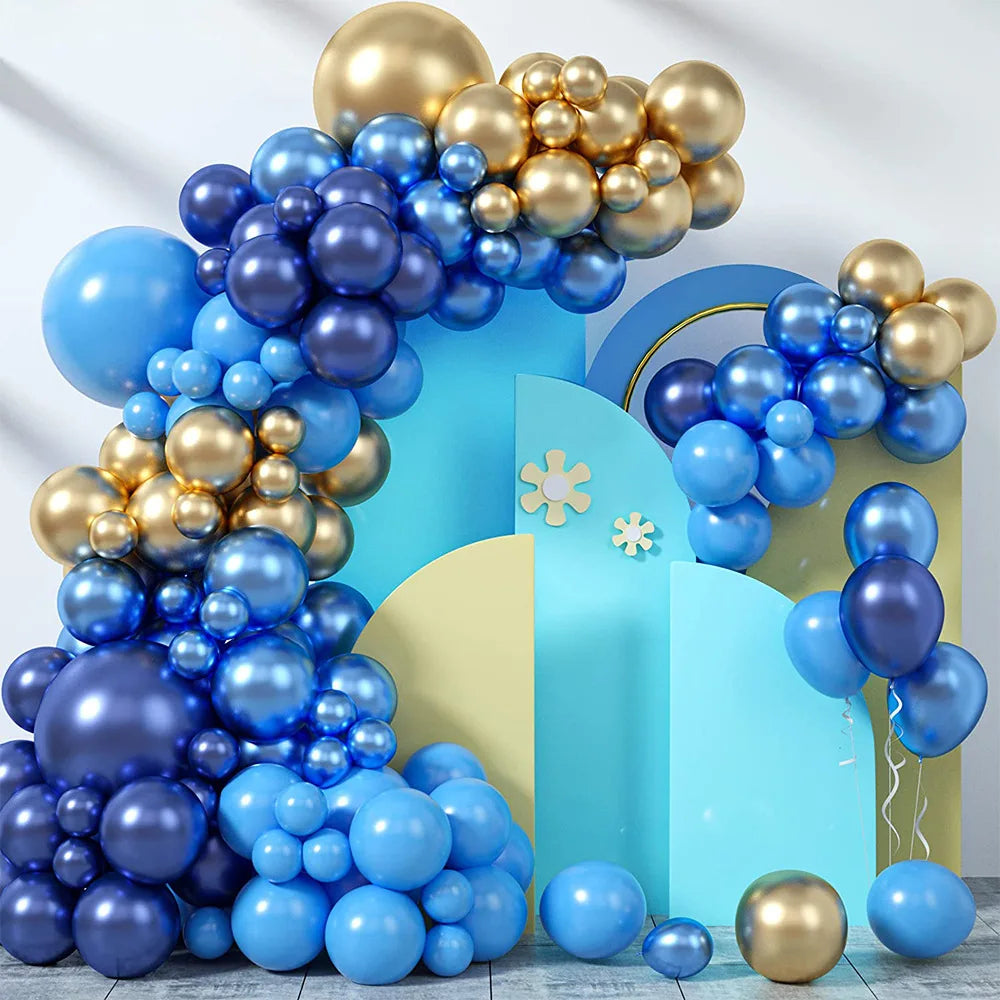 101pcs Navy Blue Balloon Garland Arch Kits for Wedding Backdrop Party Decoration Birthday Photo Props Decor Balloons