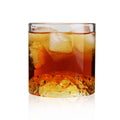 Transparent Moon Design Frozen Drink Glass Whiskey Sipping Cup High Borosilicate Glass Cups 6 oz Whisky Liqueur Glasses