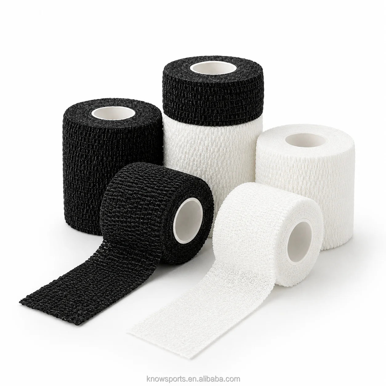 Top Quality Light Elastic Weightlifting Gym Tape Breathable Cohesive Bandage for Thumb Finger Hand Wrist Support