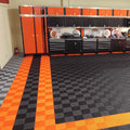 40X40X1.8CM Free Design Anti Slip Ce/Strong Garage Floor Tiles Plastic Pvc Garage Floor Car Wash Room 4S Shop Exhibition Hall