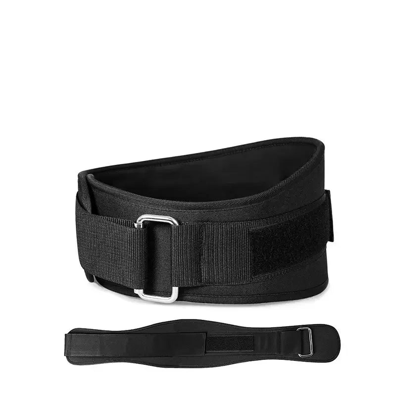 Strength Training Flexible Ultra-light Breathable EVA/Nylon Black Weight Lifting Waist Belts for Men Fitness Workout Back