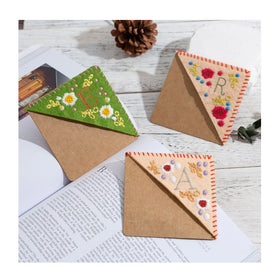 New Personalized Embroidered Corner Bookmarks Custom Name Bookmarks for Book Lovers