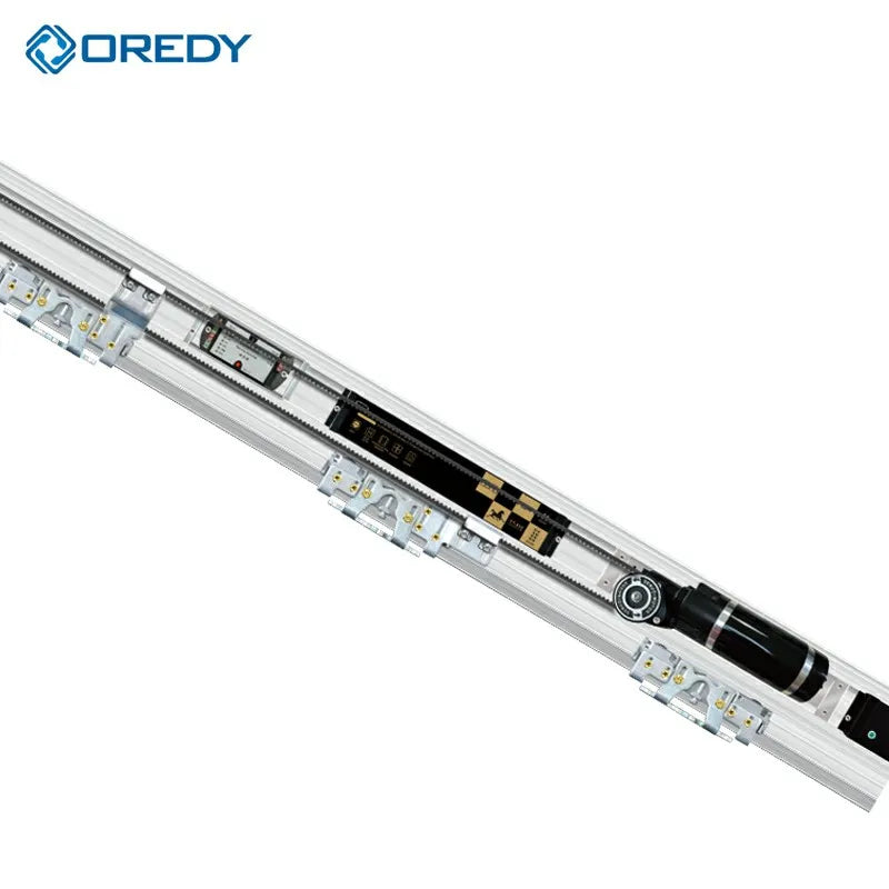 OREDY 200KG Heavy Duty Electric Automatic Glass Sliding Double Door Opener Modern Design Style for Hotels and Malls