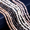 Natural Cultured Freshwater Colourful Baroque Loose Pearl Beads for DIY Jewelry Making 4mm 6mm 8mm 10mm 12mm