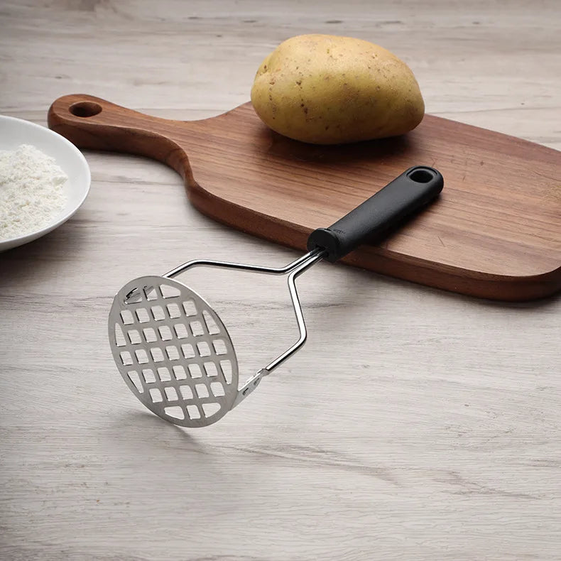 Stainless Steel Potato Masher with Non Slip Handle for Mashed Potatoes Kitchen Tool