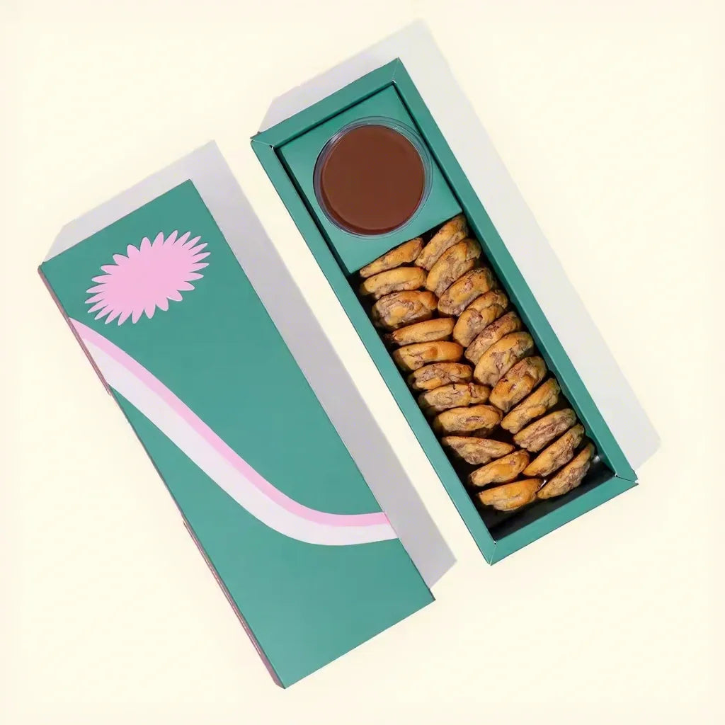 Best Selling Wholesale Cookie Packaging Cake Bread Donuts Sushi Box Takeaway Pastry Bakery Packaging Paper Box with Insert Sauce
