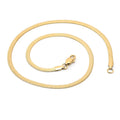 Wholesale Custom Fashion Gold Plated Simple Snake Chain Wholesale Stainless Steel Necklace Jewelry