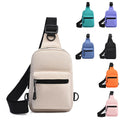 Latest Design Oxford Double Side Reversible Strap Crossbody Outdoor Shopping Phone Girls Sling Bag
