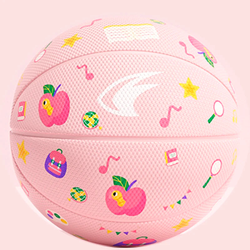 Customized Hot Sale Cute Colorful Mini Composite Leather Training Use Kids Basketball Toys Custom Size 3 Games Ball Schools