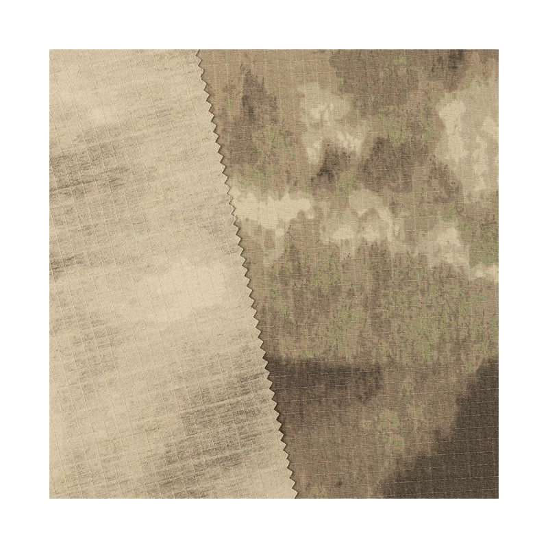 Demand TC 65/35 Plaid Anti Tearing Printed Camouflage Fabric A-Tacs Au Waterproof Uniform Outdoor