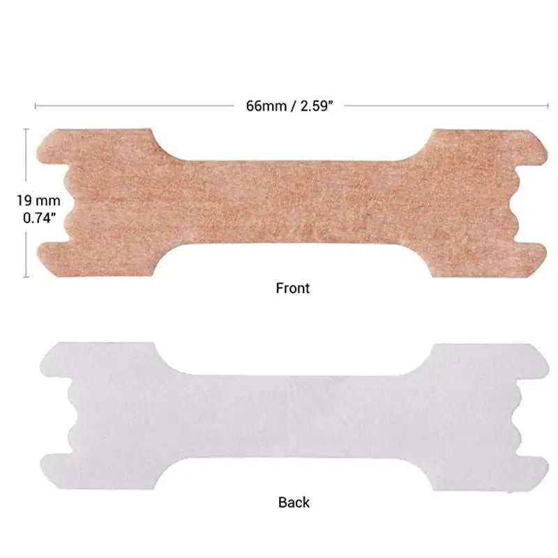 Better Breath Anti-Snore Nasal Strips Body Patches for Improved Nasal Breathing