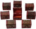 Wholesale Mini Rectangle Wood Jewelry & Treasure Box with Many Compartments Low MOQ Storage Boxes & Bins