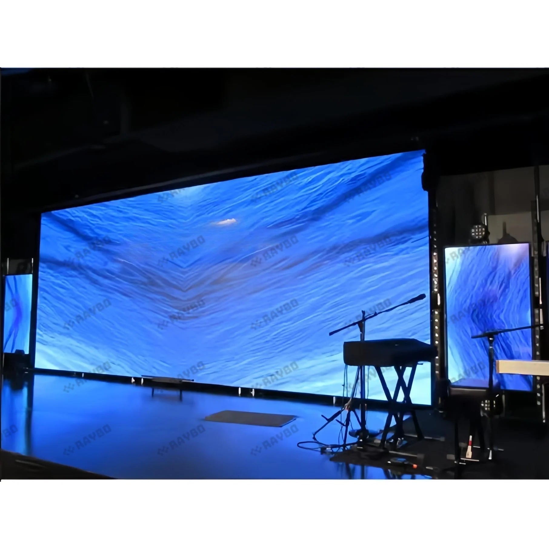 RAYBO Indoor LED Event Background Rental LED Video Wall High Definition High Brightness P2.97 for Indoor Stage Backgrounds