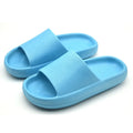 Summer Flat Anti-Slip EVA Slippers with Slip-On Open-Toe Platform Sandals Women and Men House Slipper