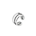 Retro Style Silver Three Layers Open Rings for Women Vintage Jewelry Accessories Fashion Jewelry Rings