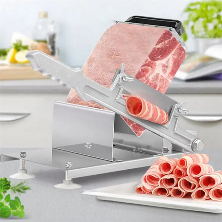 Multifunctional Mutton Roll Slicer Household Manual Cut Rice Cake Beef Fruit Potato Cutter