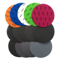 5inch Silicon Carbide Sandpaper Discs Wet/Dry Abrasive Paper Waterproof Sand Paper Sanding Disc for Wood Metal Polishing