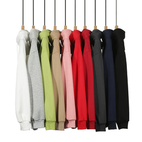 Heavy Weight 400g Custom Hoodies Men Logo Printed Puff Printing Hoodies 100% Cotton Custom High Quality Blank Hoodies Unisex
