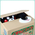 Fast Lead Tim Cash Coins Saving Cute Pig Shape Monkey Money Box