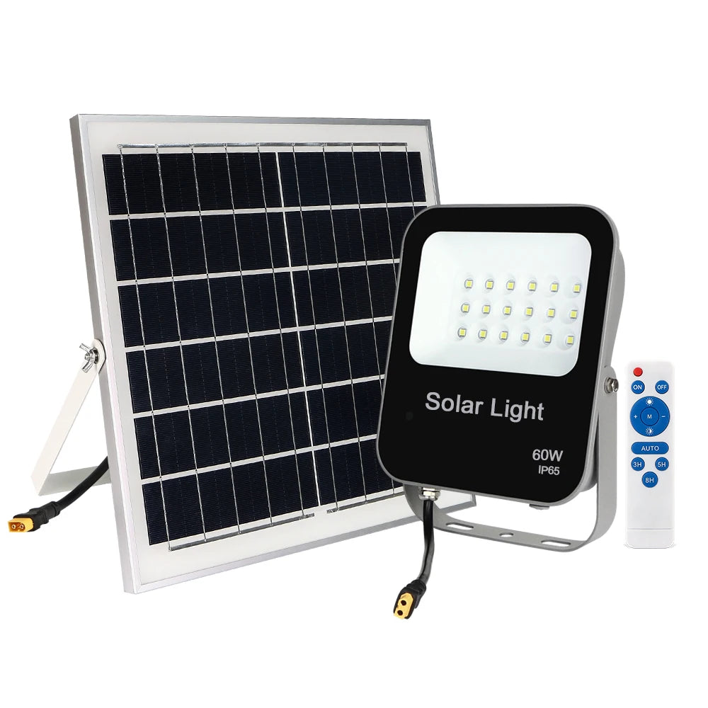 KCD High Lumen Waterproof Ip65 Outdoor Security Solar Powered Motion Sensor 50 w Flood Light