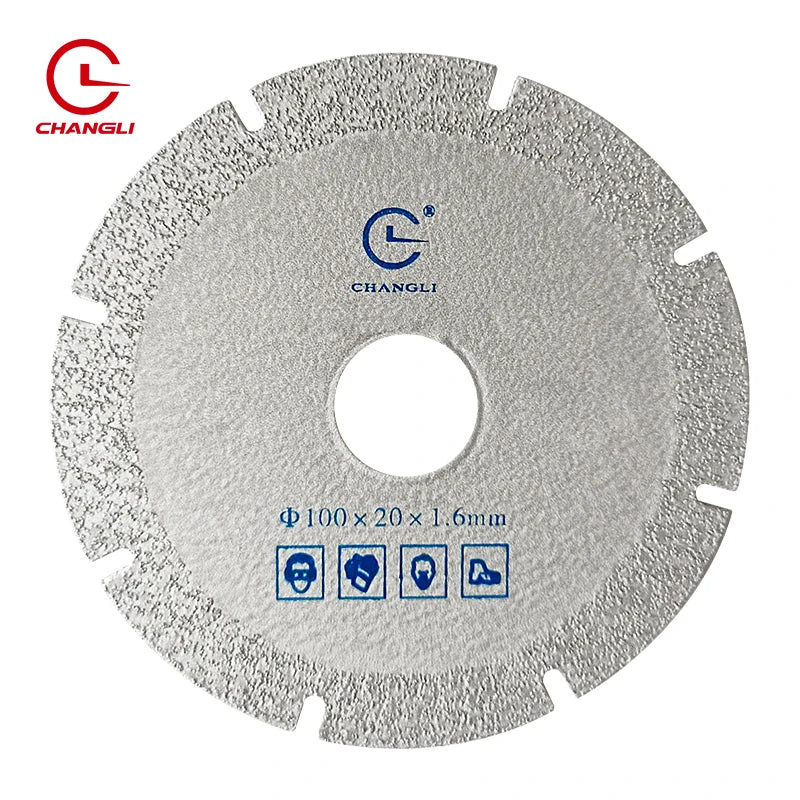 New OEM Multi-purpose Laser Welded Diamond Circular Saw Blade for Angle Grinder DIY Metal Cutting with Long Life and High Speed