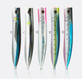 Jigging Pro 60g 190mm Artificial Hard Bait Saltwater Floating Topwater Lure Fishing Tackle Popper Lure for Amberjack Kingfish