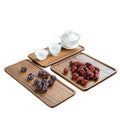Factory  Wooden Dinner Plates Rectangular Acacia Wood Dinner Plate