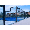 AVG Nest Padel Court 10m*20m with 12mm Grass and Tempered Glass Complete System for Padel Tennis