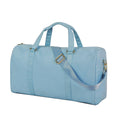 Portable Fashion Waterproof Twill Nylon Duffel Bag Zipper Closure Letter Free Good Quality Bride Chenille Patch Weekend Bag