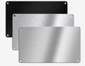 OEM Custom Metal Fabrication Stamping Kit Various Color Identification Board Aluminum Alloy Anodized Various Colors Sheet Metal