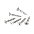 DongJi Hot Sale Din933 Pan Head Self-tapping Screw Series Furniture Screw for Disk Head Wood Stainless Steel Screw
