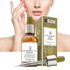 OEM Vegan Organic Herbal Whitening Collagen Niacinamide Vitamin C Glycerin Hyaluronic Acid Liquid Facial Serum 30ml