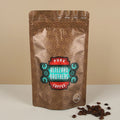 Custom 250g Block Bottom Mylar Pouch with Pocket Zipper Food Grade Digital Printing for Coffee Milk Pet Food Packaging
