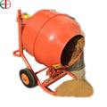 EB Small Mini 160L Electric Motor Concrete Mixer High Digging Power 2M/H Mobile Hand Push Drum Mixer 1 Year Warranty Household
