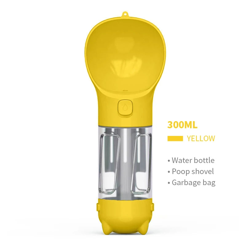 4 in 1 Automatic Portable Pet Water Bottle for Dogs and Pets Serving As Water Bowl for Pets