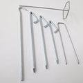 Factory Wholesale 6" Garden Stakes Round Pins Sod Garden Staples