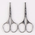 New Arrival Beauty Care Tools Stainless Steel Custom logo sharp Straight Nose Hair Cuticle Scissors