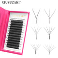XIUSUZAKI 0.07mm Premade Natural Individual Yy Lashes Trays Eyelashes Extensions 2D 3D 4D 5D 6D 7D 8D YY W Lashes