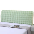 Dustproof Protector Cover for Modern Polyester Upholstered Bedroom Headboard Stretch Bed Slipcover Washable Eco-Friendly Home