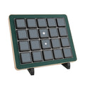 Most Popular 40 X 40 X16mm Metal Diamond Showcase Box Premium Gemstone Storage Box Tray Set