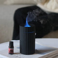 Mini Portable Flame Humidifier  7 Colourful LED Ultrasonic Cool Mist Essential Oil Flame Aroma Diffuser for Home Hotel Travel