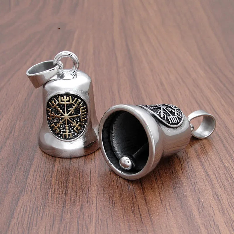 Luck Viking Guardian Angel Bell Motorcycle Custom Guardian Bell Mulher Guardian Bell Motorcycle Custom Keychain