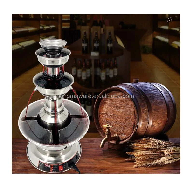 3 Tiers Newest Arrival Wine Fountain Wine Display Fountain Machine for Party champagne Fountain Machine