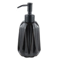 Ceramic Dish Soap Dispenser with Stainless Steel Pump for Kitchen Hand Soap and Bathroom Set for House Bathroom Decoration